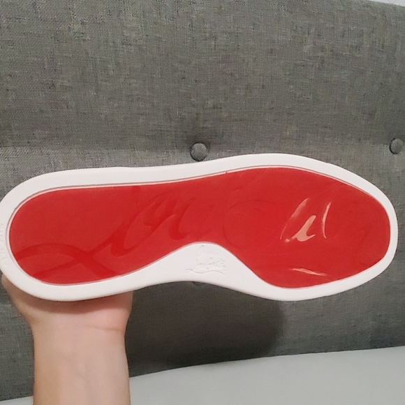 SOLD - New Red Bottom - Low top Junior Spike - Picture 4 of 4